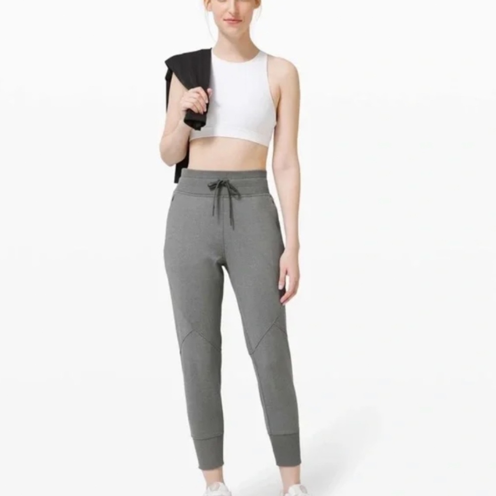 Lululemon Metro Miles Jogger Drawstring Pants Grey W5CJS7 size 6